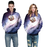 Galaxy Cute Animal Sweatshirt Streetwear Hoodie Allover - BernardoModa