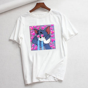 Tom And Jerry "Taking Pills" Meme Tee's - BernardoModa