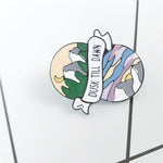 Ocean Series Enamel Pin Heart Mermaid Enamel Pin