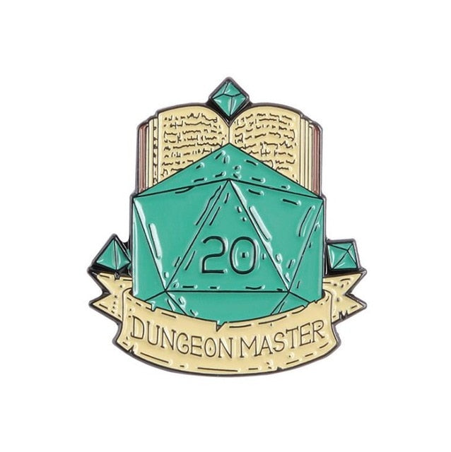 Dungeons and Dragons Enamel Pins