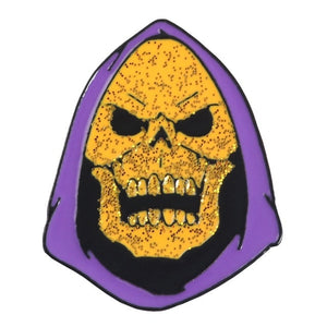 9Styles Skeletor purple hood Classic Cartoon Jewelry Enamel Pin