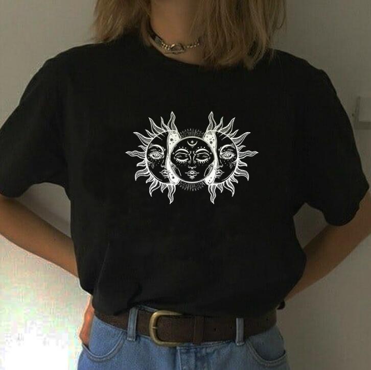 Head Like A Hole Aesthetic Art Black Tee Shirt