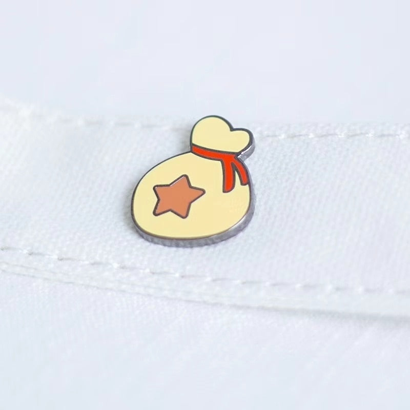 Animal Crossing NPC Island Tom Nook Enamel Pin Gift