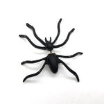 Aesthetic Creepy Black Spider Earrings - BernardoModa