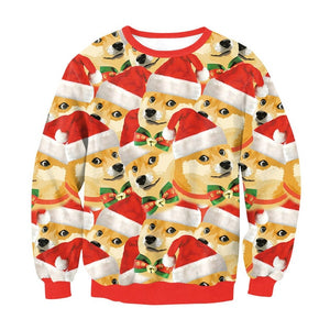 Doge Meme Christmas Sweztshirt - BernardoModa