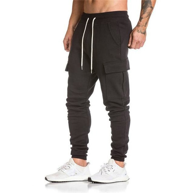 Men Trousers Sweatpants Slacks Casual Dance Sportwear long trousers high-quality pants - BernardoModa