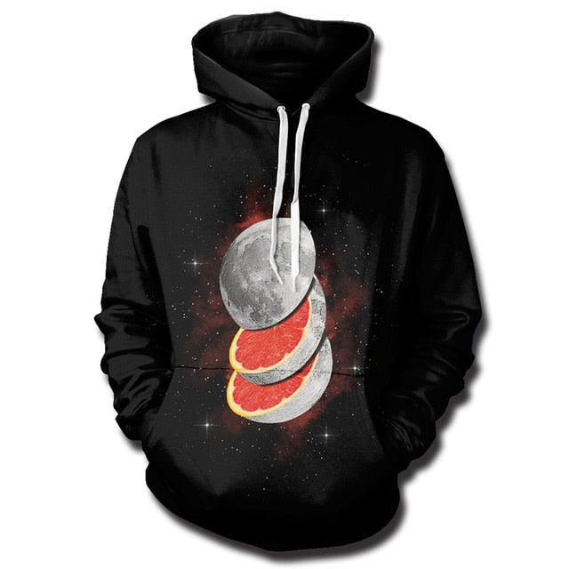 Universe Smoke Cloud Sweatshirt Streetwear Hoodie Allover Print - BernardoModa