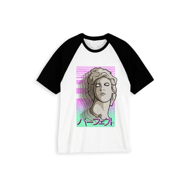 Vaporwave Aesthetic Redrawn Art Tee - BernardoModa