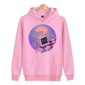 90' Style Vaporwave Aesthetic Hoodie - BernardoModa