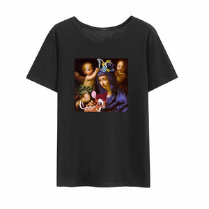 Mona Lisa  Lollipop Casual Tee - BernardoModa