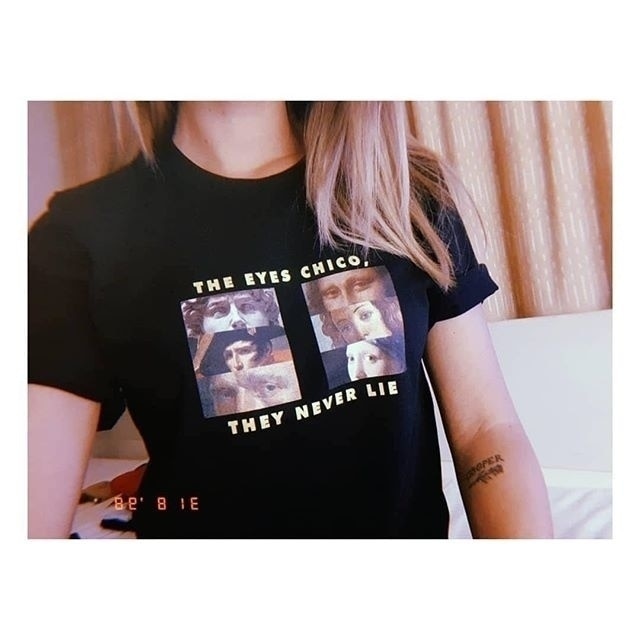 the Eyes Chico Then Never Lie Funny Quote Aestheitc Shirt - BernardoModa