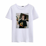 Disney Princess Middle finger White Tee - BernardoModa