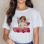 Angel 90s Fashion Aesthetic Harajuku 2 Tee - BernardoModa