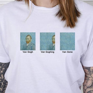 Van Gogh Van Goghing Van Gone Meme Funny Shirt - BernardoModa