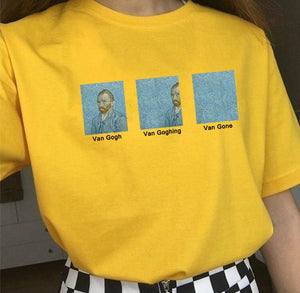 Van Gogh Van Goghing Van Gone Meme Funny Shirt - BernardoModa