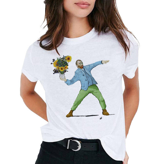 Van Gogh Oil Art Van Gone Meme Shirt - BernardoModa